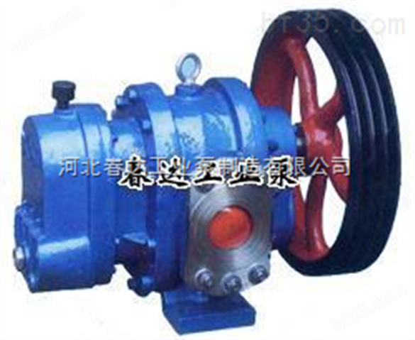 KCB型小推车防爆齿轮泵 移动式齿轮泵 圆弧泵 沥青泵