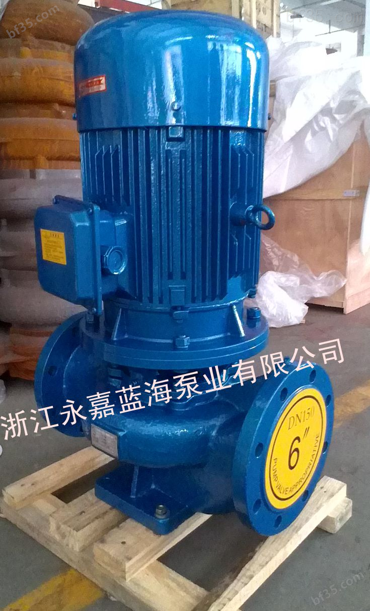 IRG立式热水管道泵
