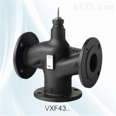 VXF43.100，西门子蒸汽调节阀VXF43.100-160 三通