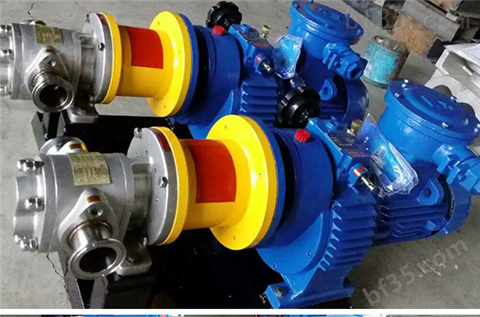供应 磁力齿轮泵kcb55铸铁管道泵