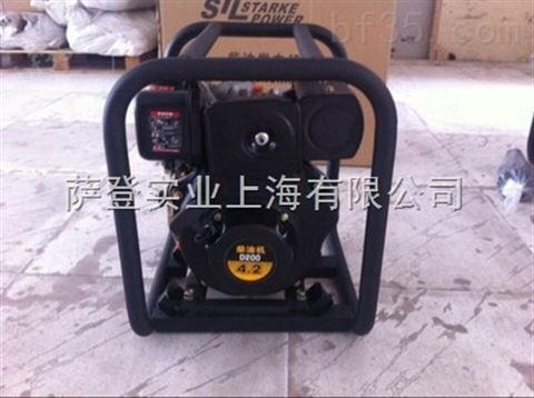 上海萨登2寸柴油高压铁泵