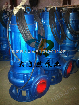 供应QW250-600-20-55耐高温排污泵 WQ无堵塞排污泵 排污泵选型