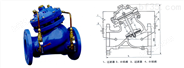JD745X隔膜式多功能水泵控制阀 中国台湾富山阀门 *